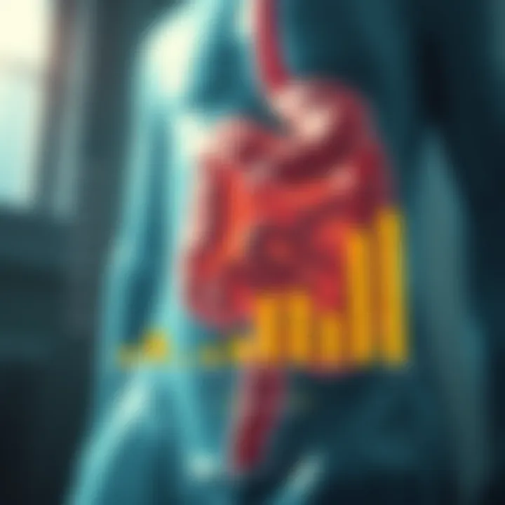 Graph showing the efficacy of enemas