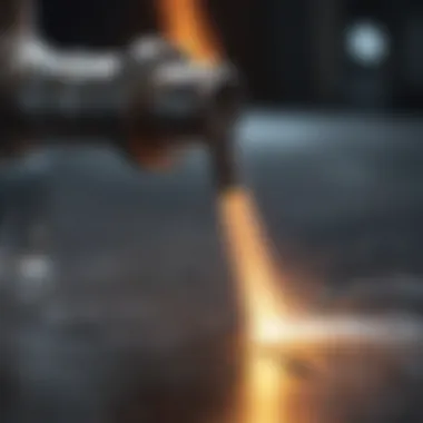 Application of aluminum flame spray in aerospace industry