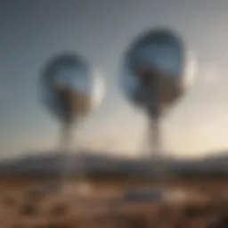 Schematic representation of dual Doppler radar technology