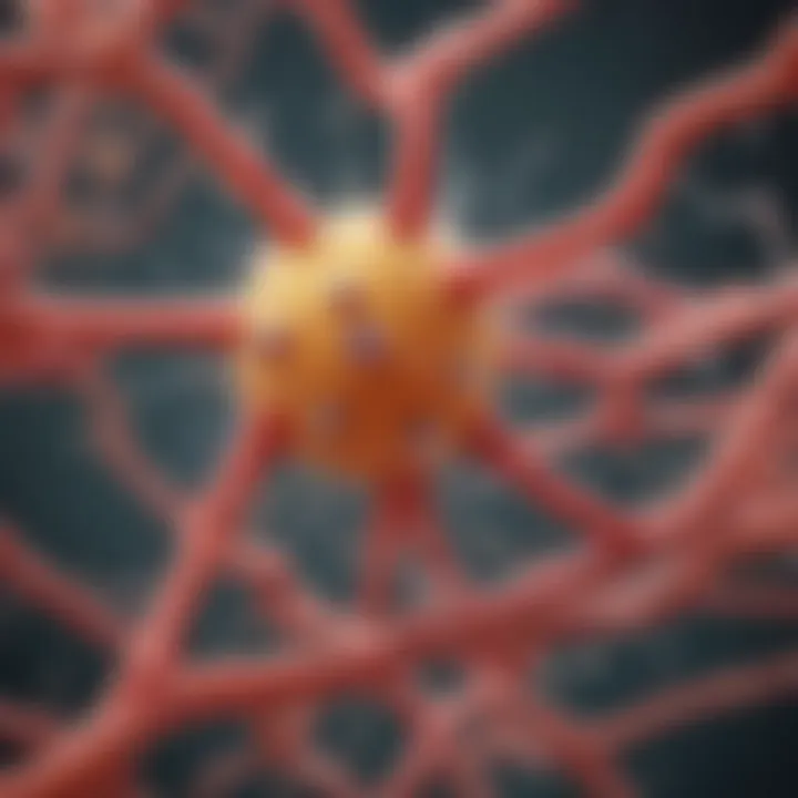 Detailed diagram of enrofloxacin's mechanism of action in bacterial cells