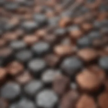 Exploration of Ferrous Metal Textures A close-up view of various ferrous metals showcasing their textures and properties.