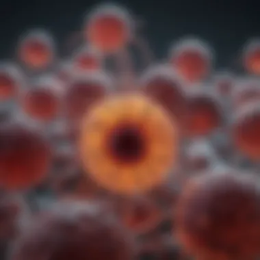 Microscopic view of the Ebola virus