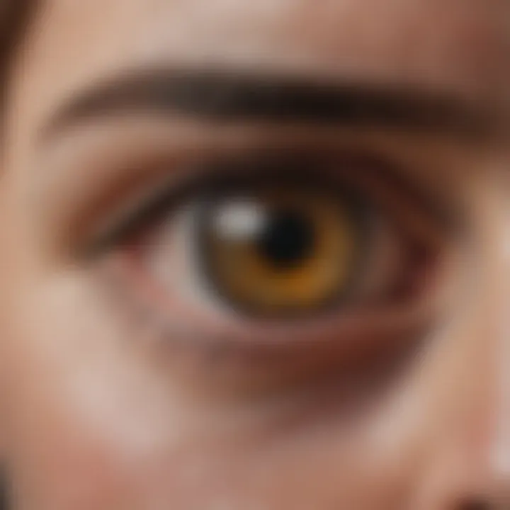 Diagram illustrating the physiological mechanisms of macular swelling
