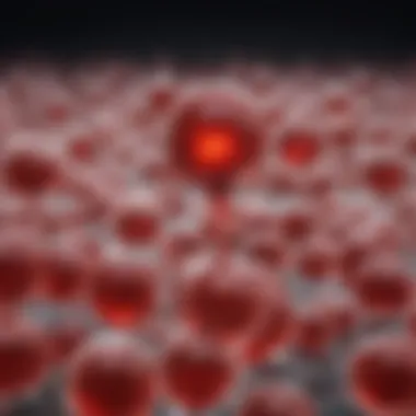 Platelet Structure and Function Illustration showing the structure of platelets and their role in blood coagulation.