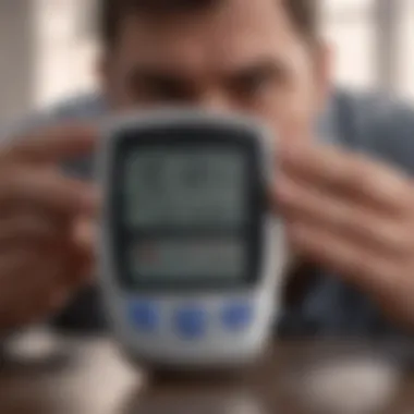 Strategies for Managing Blood Glucose Levels Infographic showcasing strategies for maintaining optimal glucose levels