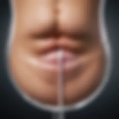 The pH Scale and Its Impact on Vaginal Health Diagram illustrating the pH scale related to vaginal health