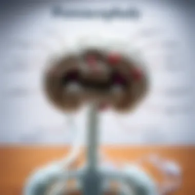 Chart illustrating the clinical manifestations of porencephaly