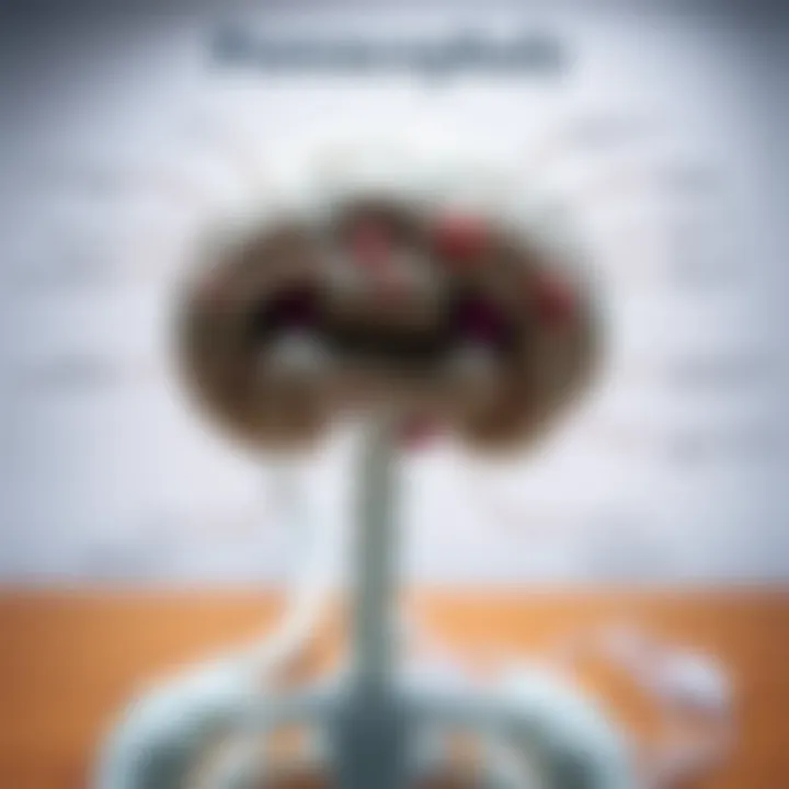 Chart illustrating the clinical manifestations of porencephaly