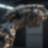 An overview of various robotic arm designs showcasing their diverse functionalities.