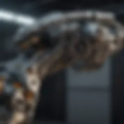 An overview of various robotic arm designs showcasing their diverse functionalities.