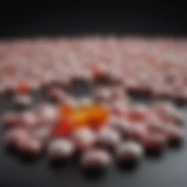 Illustration showing potential side effects of statins