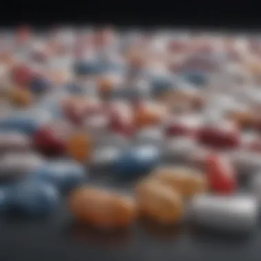 Medications for Cholesterol Control Illustration of medications for cholesterol control