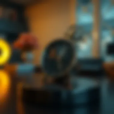 Mathematical Representation of Time Intervals Conceptual illustration of time intervals in mathematics