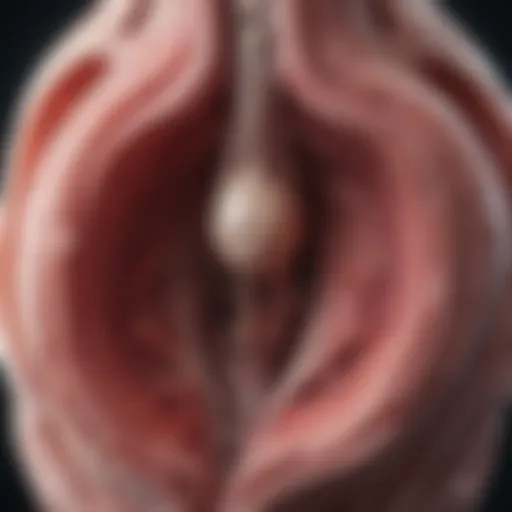 Visual representation of vulvar anatomy