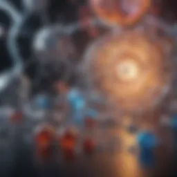 Visual representation of drug discovery mechanisms