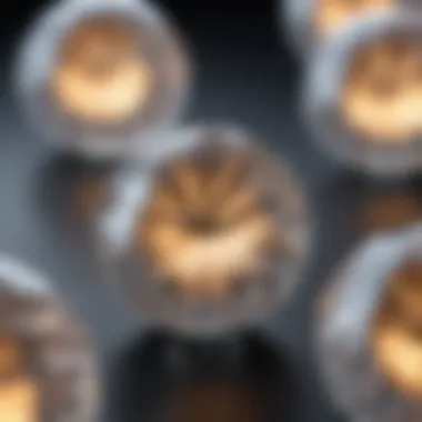 Zirconia Material Properties Close-up view of zirconia material showcasing its unique properties